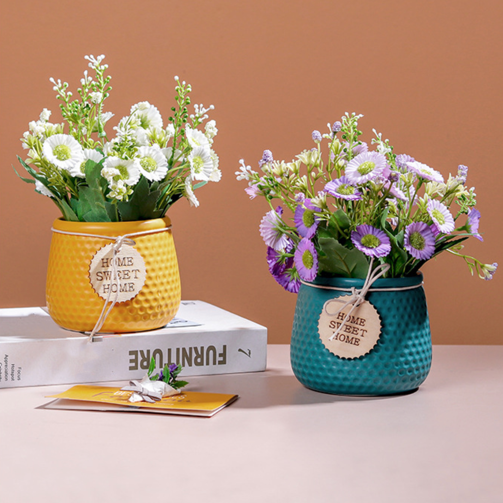Textured Flower Pot Nestasia