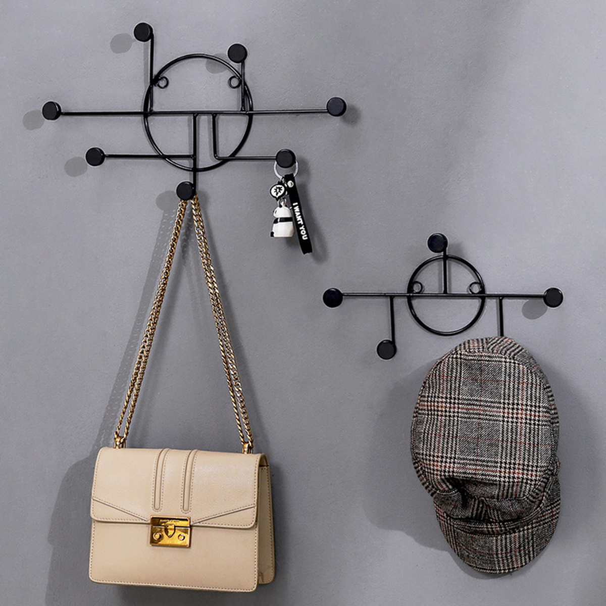 Black Wall Hook - Large Nestasia