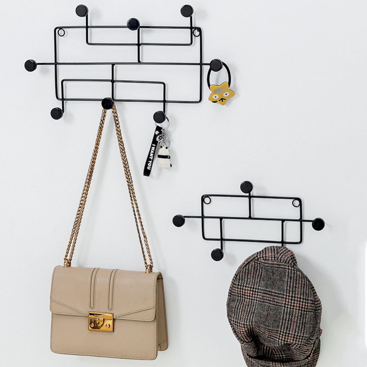 Black Wall Hook - Large Nestasia