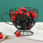 Snacks Basket - Black Nestasia