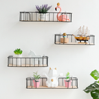 Floating Wall Shelf - Black Nestasia