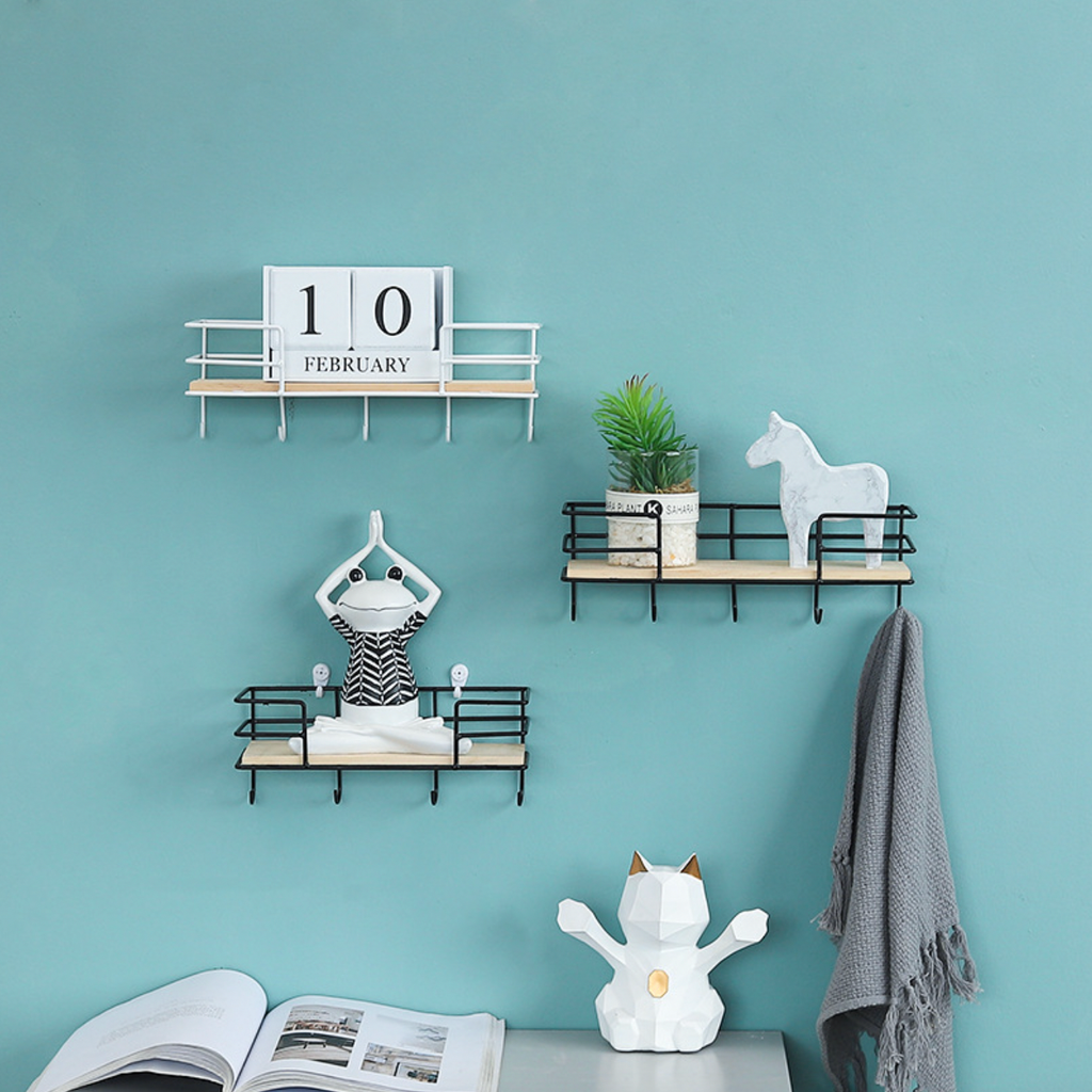 Wooden Hanging Rack - Small