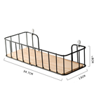 Floating Wall Shelf - Black Nestasia
