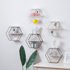 Hexagon Shelf For Wall Nestasia