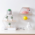 Hexagon Shelf For Wall Nestasia