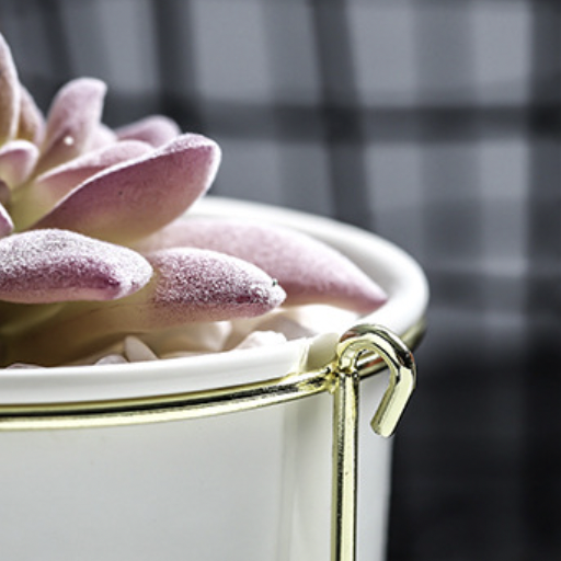 Bucket Style Ceramic Planter Nestasia