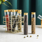 Metal Stand with Mini Jar Nestasia