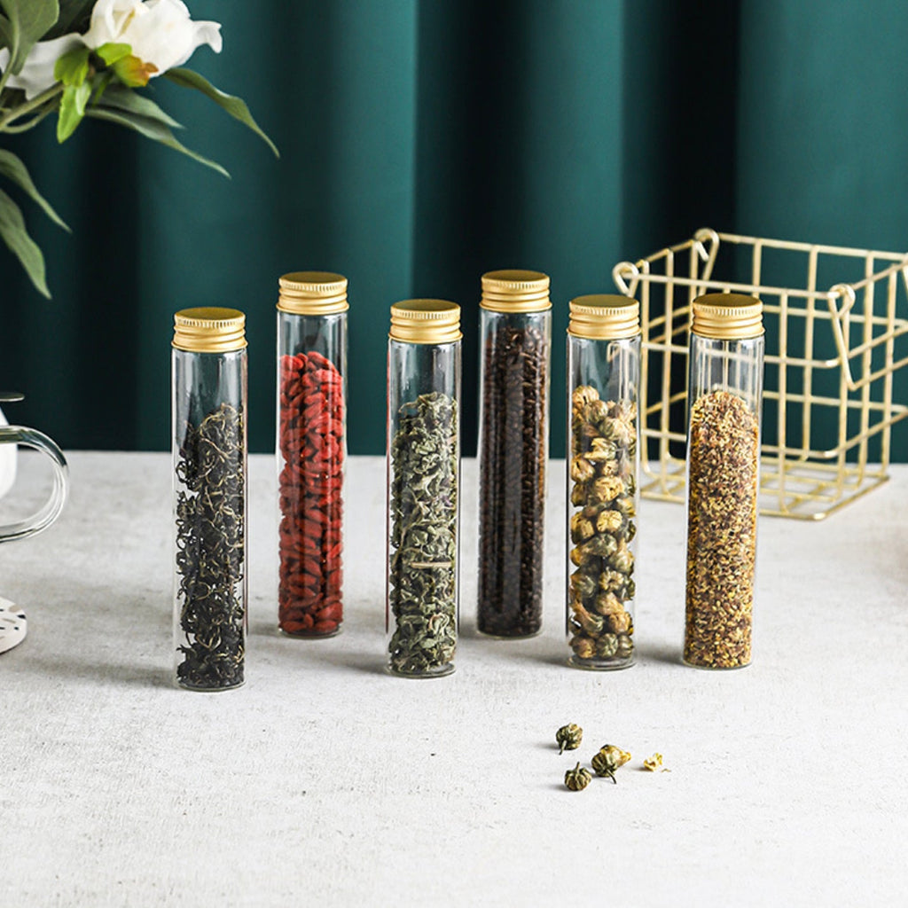 Metal Stand with Mini Jar Nestasia