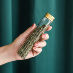 Metal Stand with Mini Jar Nestasia