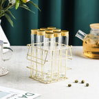 Metal Stand with Mini Jar Nestasia