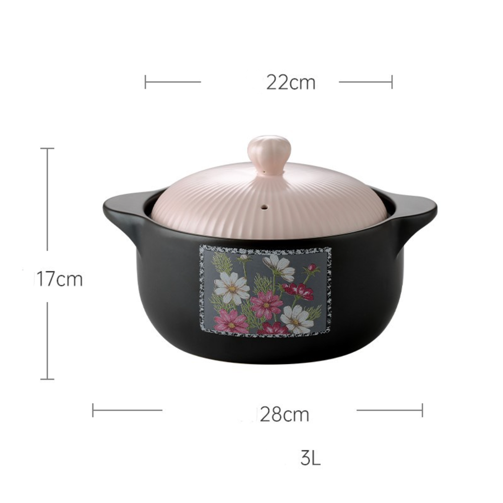 Ceramic Casserole Pot Medium Nestasia