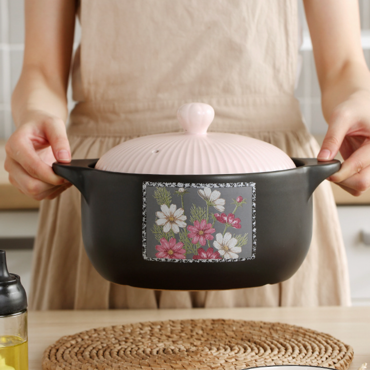Ceramic Casserole Pot Medium Nestasia