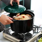 Two in one Ceramic Cookware with Lid Nestasia