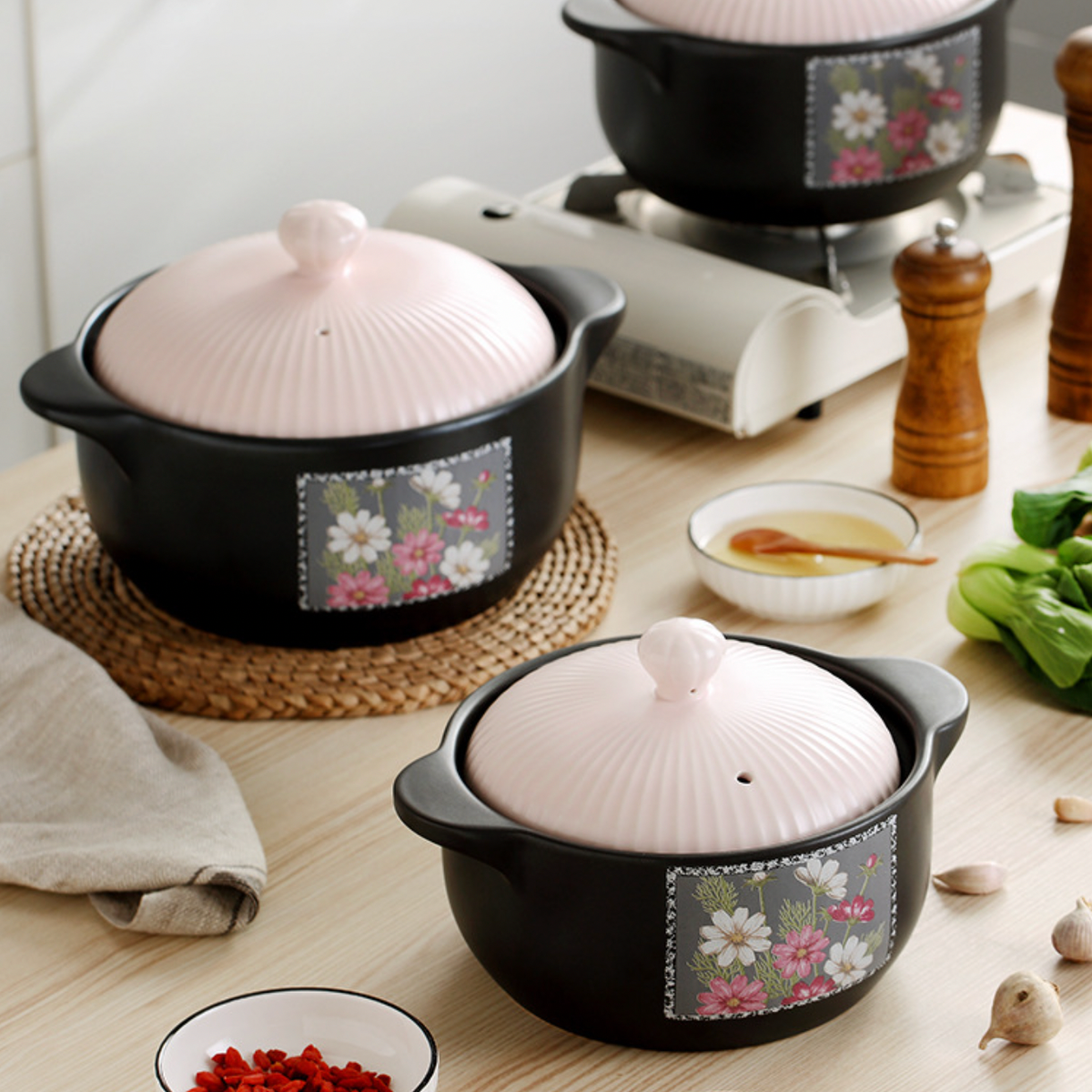Ceramic Casserole Pot Medium Nestasia