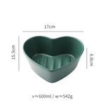 Heart Bowl 600 ml Nestasia