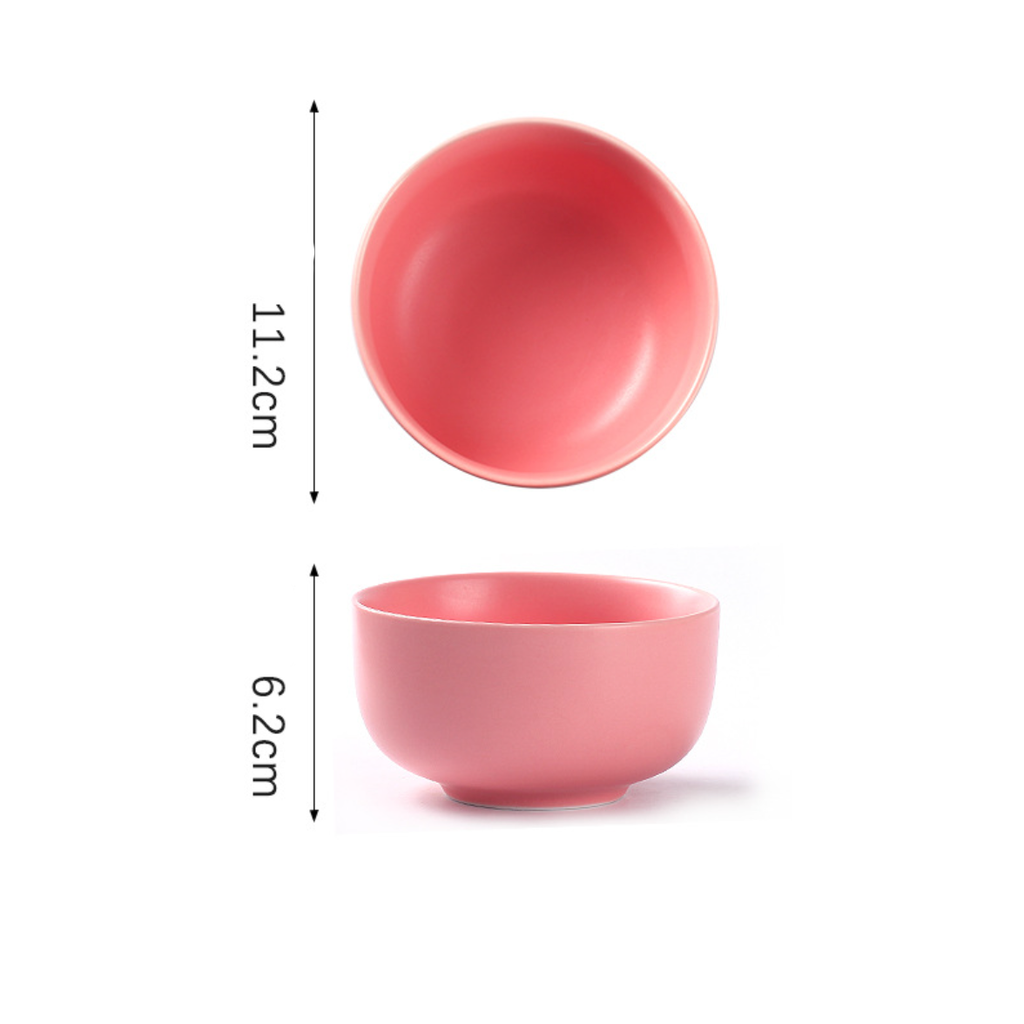 Ceramic Bowl For Chips Set of 2 Nestasia