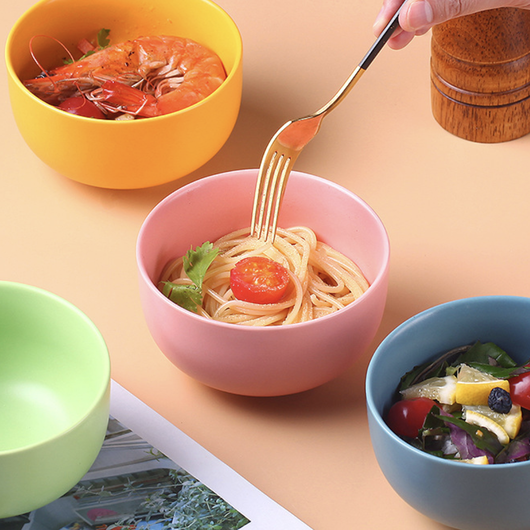 Ceramic Bowl For Chips Set of 2 Nestasia
