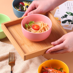 Ceramic Bowl For Chips Set of 2 Nestasia