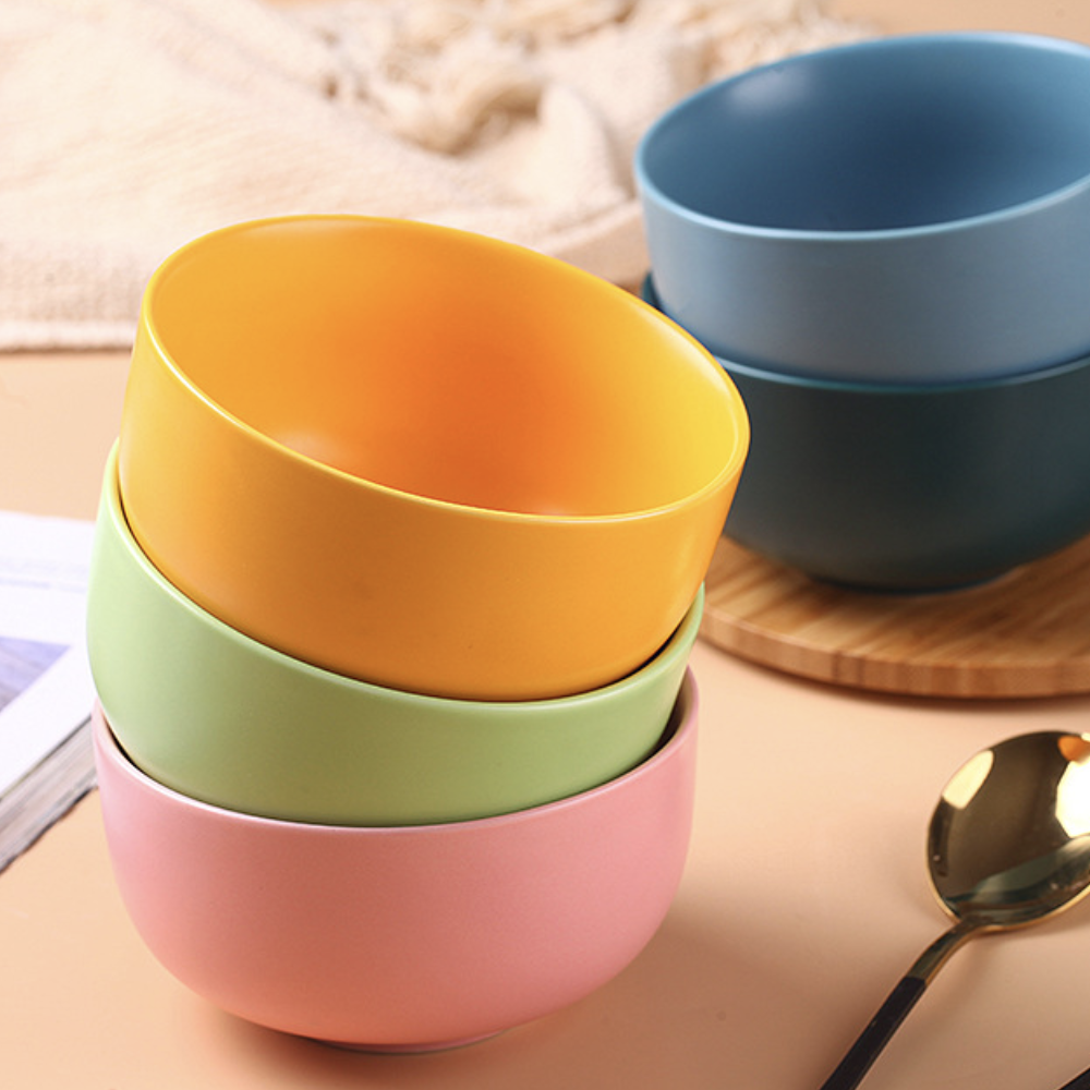 Ceramic Bowl For Chips Set of 2 Nestasia