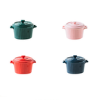Pink Spice Jar Set With Tray Nestasia