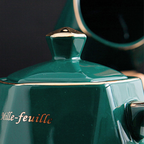 Contemporary Tea Set Green Nestasia