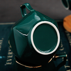 Contemporary Tea Set Green Nestasia