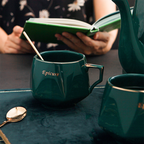 Contemporary Tea Set Green Nestasia