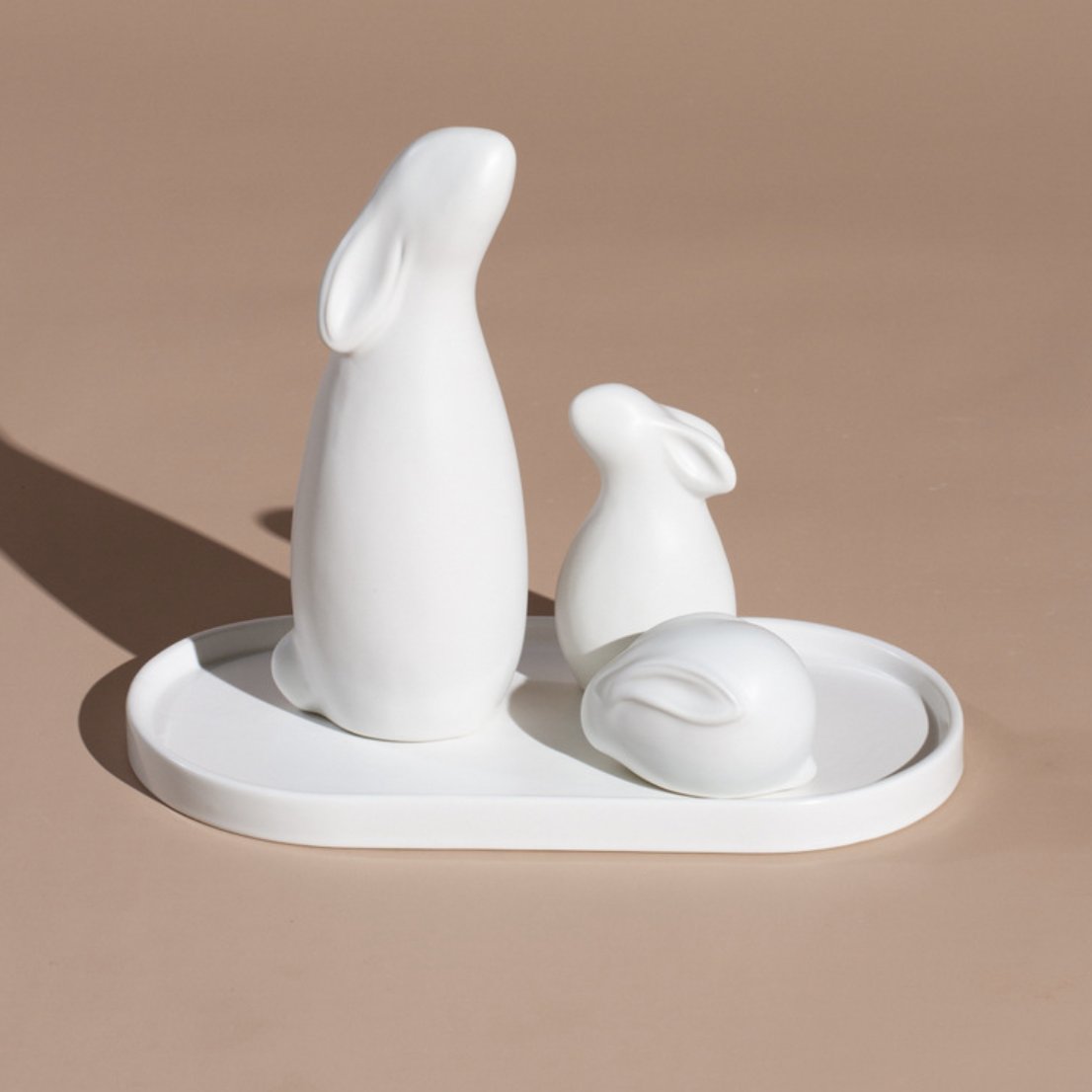 White Trinket Plate Nestasia