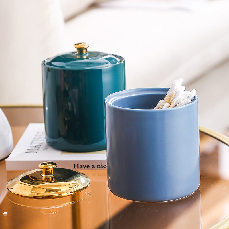 Green Ceramic Container Nestasia