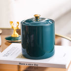 Green Ceramic Container Nestasia