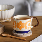 Orange Print Cup Nestasia