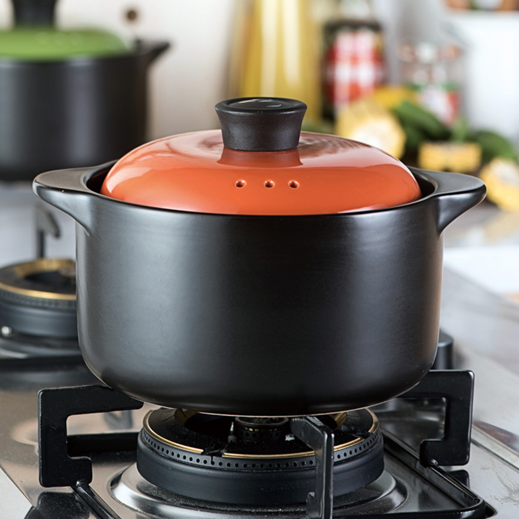 Black Cooking Pot Nestasia