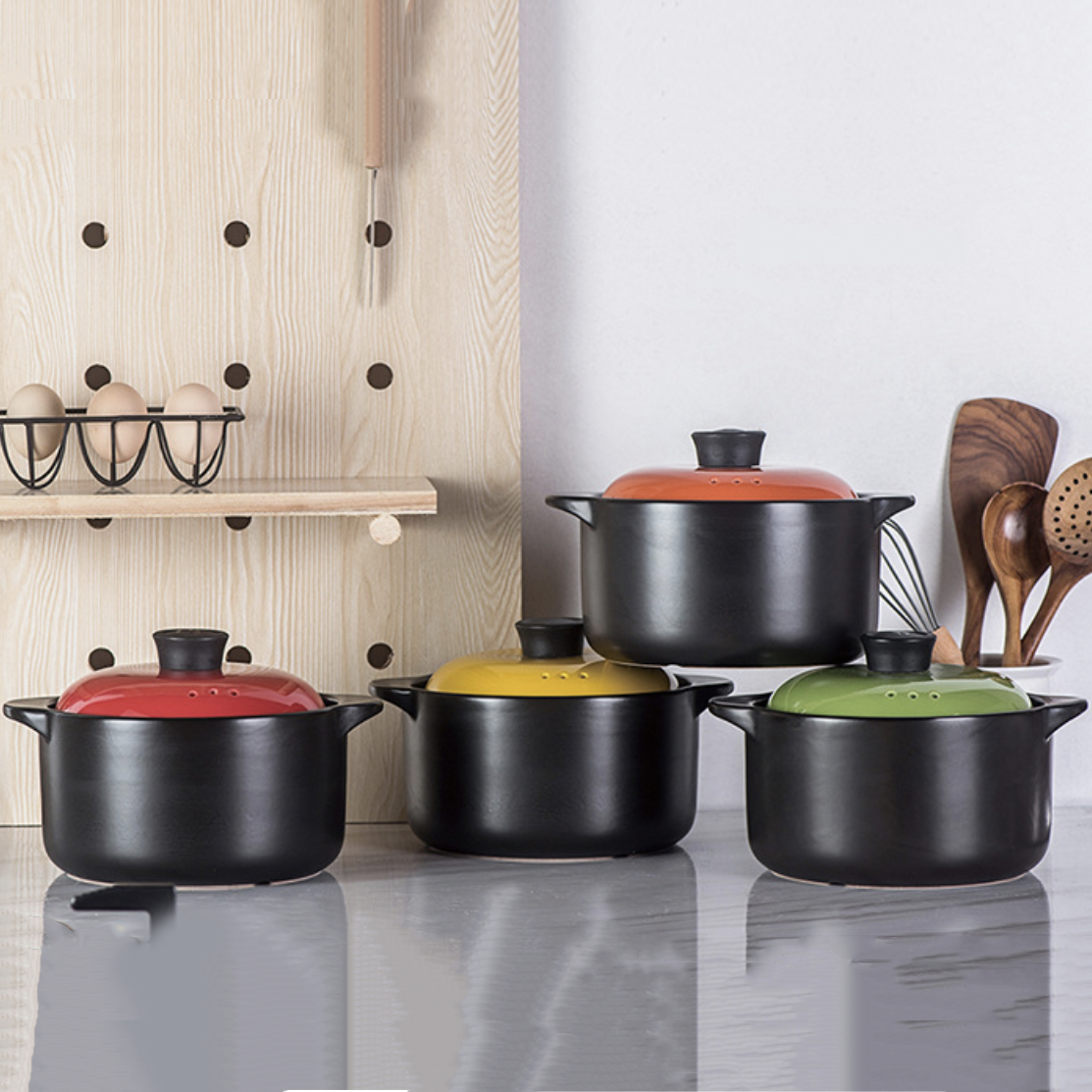 Black Cooking Pot Nestasia