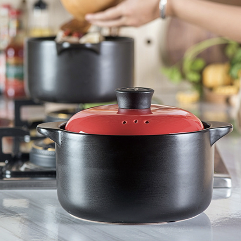 Black Cooking Pot Nestasia