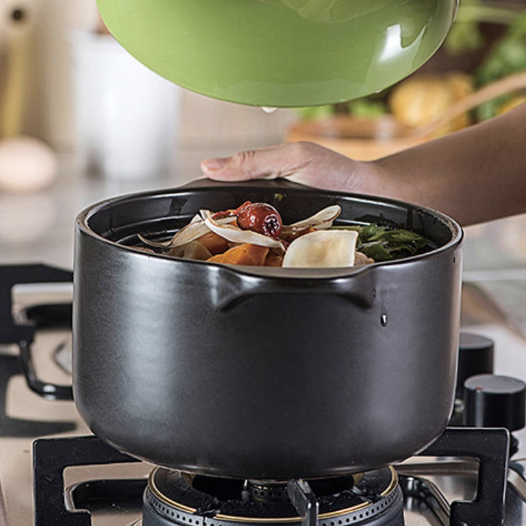 Black Cooking Pot Nestasia