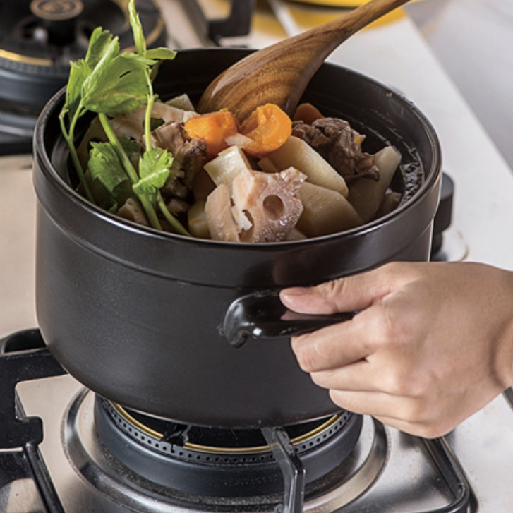 Black Cooking Pot Nestasia