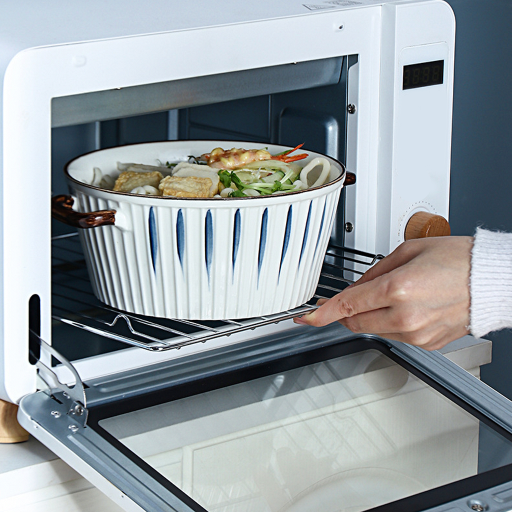 Capri Microwave Safe Ceramic Pot Nestasia