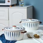 Capri Microwave Safe Ceramic Pot Nestasia