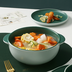 Zoella Ceramic Bowl Green Nestasia