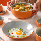 Zoella Pasta Plate Grey Nestasia
