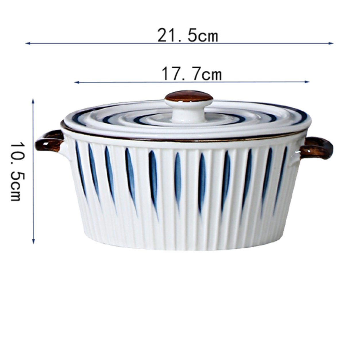 Capri Microwave Safe Ceramic Pot Nestasia