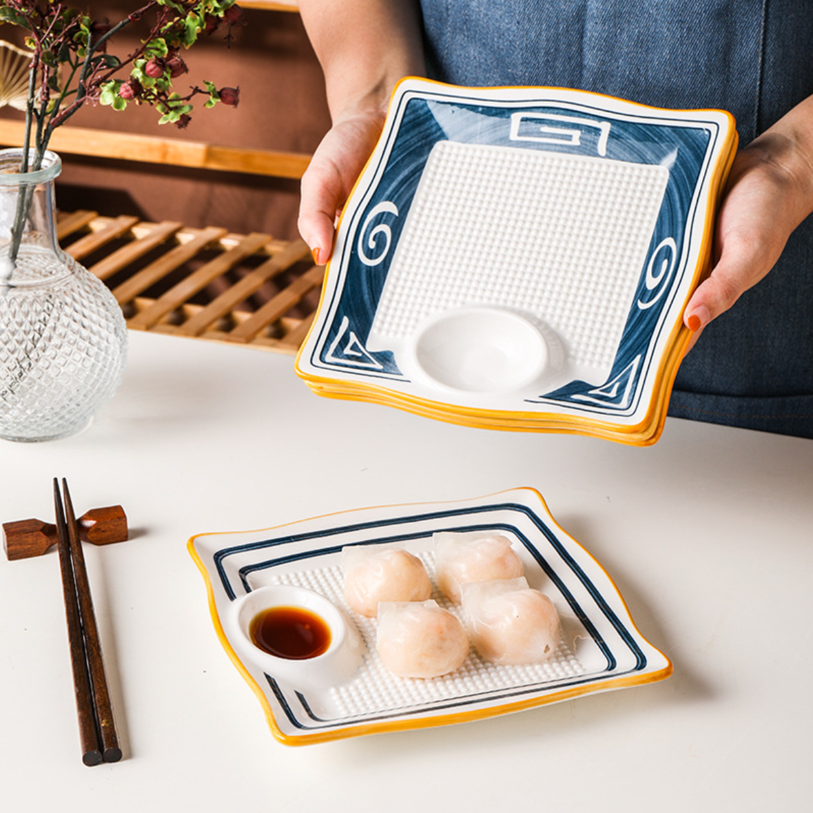 Nitori Dumpling Plate Nestasia