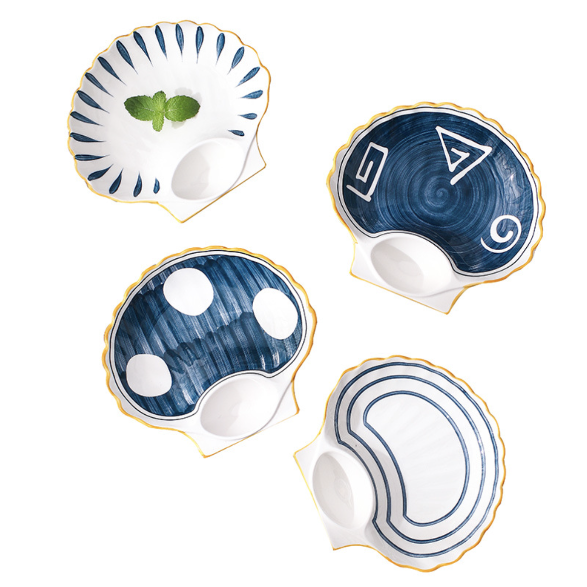 Shell Capri Section Plate Nestasia