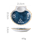 Shell Capri Section Plate Nestasia