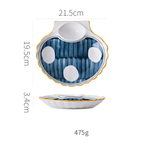 Shell Capri Section Plate Nestasia