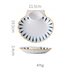 Shell Capri Section Plate Nestasia