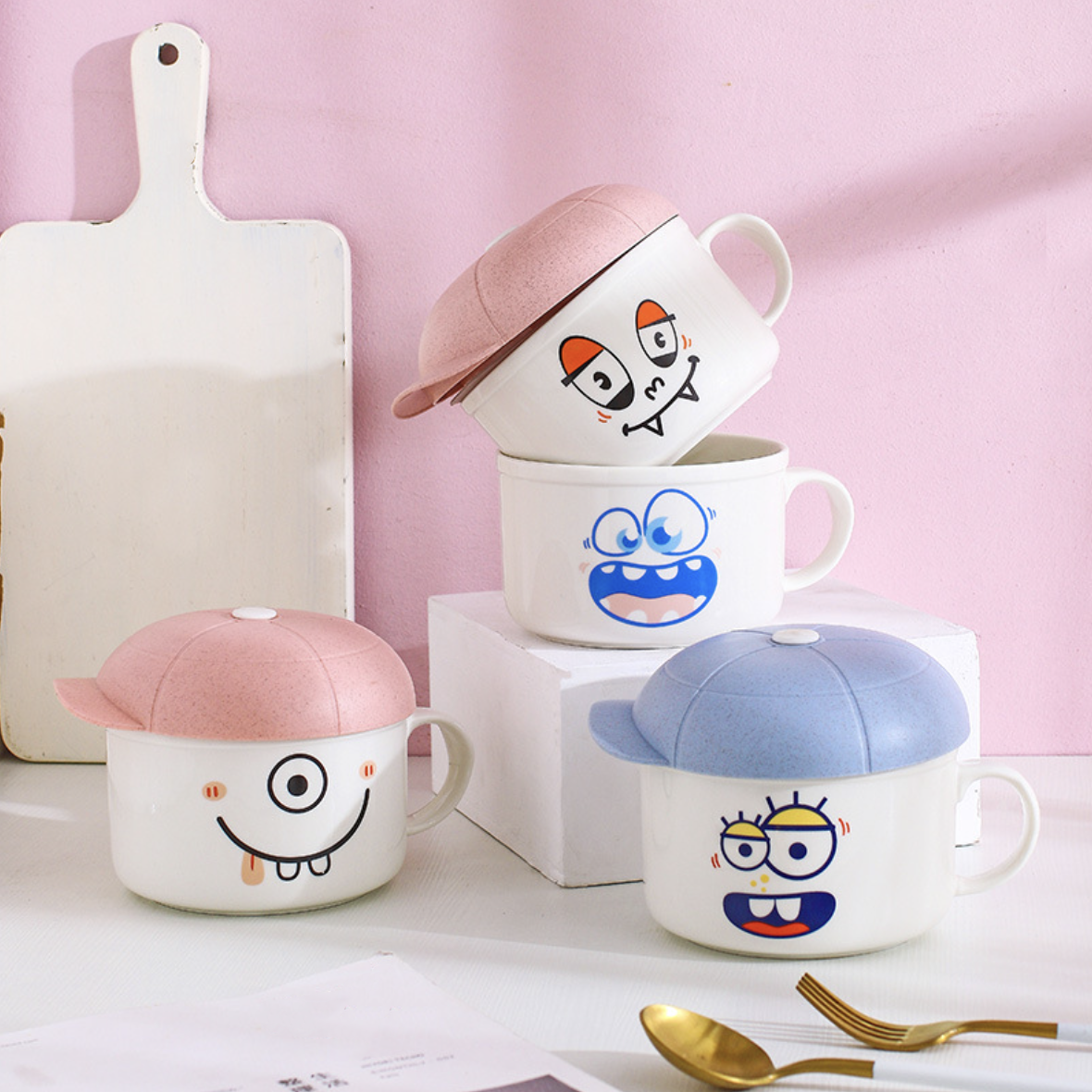 Cartoon Soup Cup Nestasia