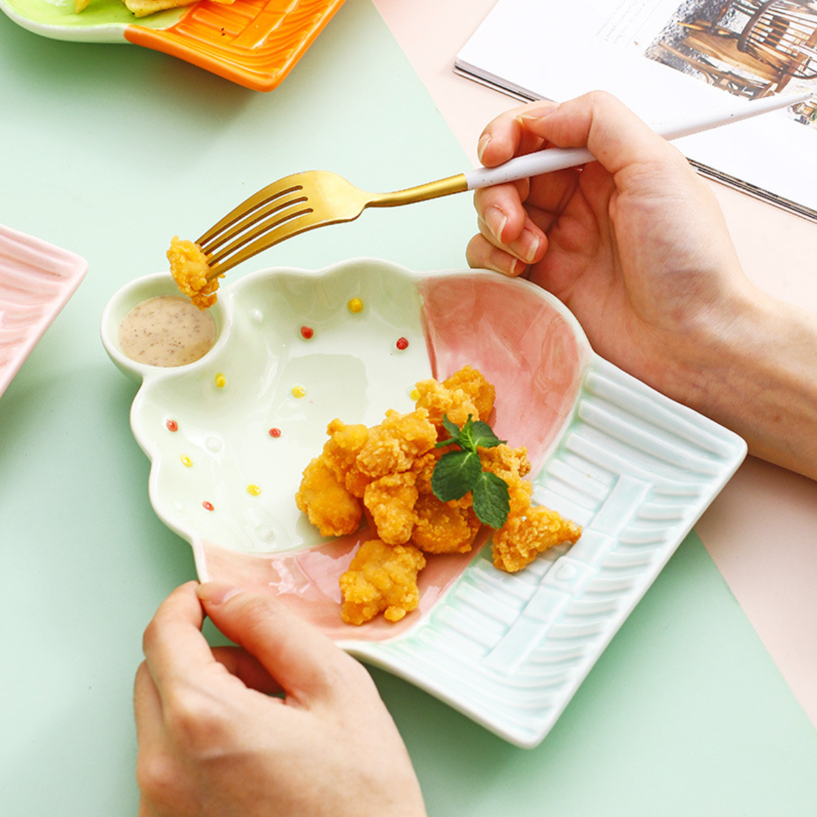 Cupcake Plate Nestasia