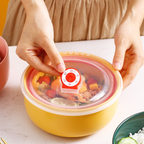 Colorful Bowl With Lid Nestasia