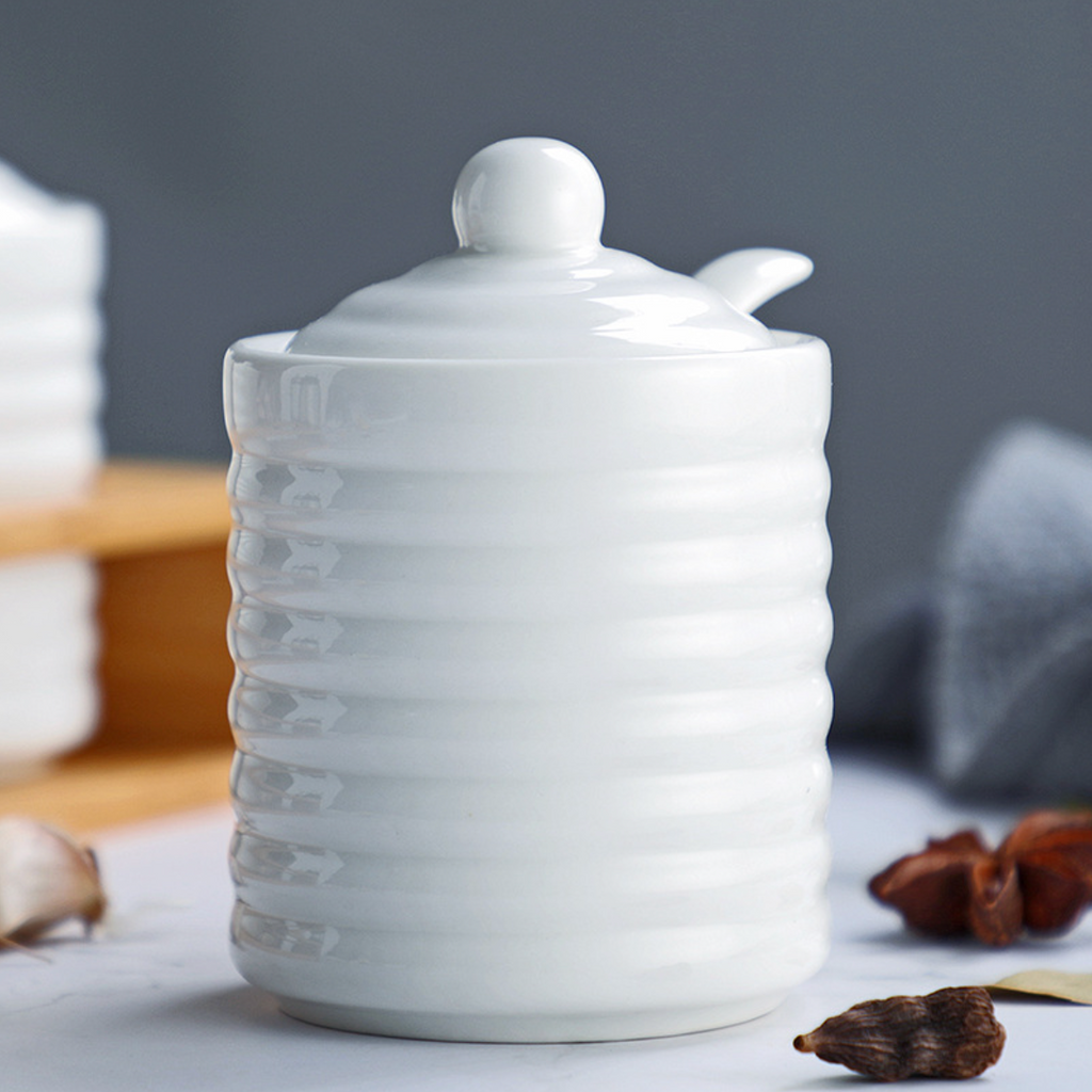 Ceramic Jar for Spices Set of 3 Nestasia